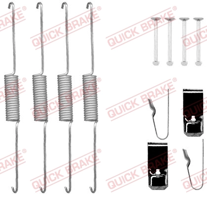 Accessory Kit, brake shoes